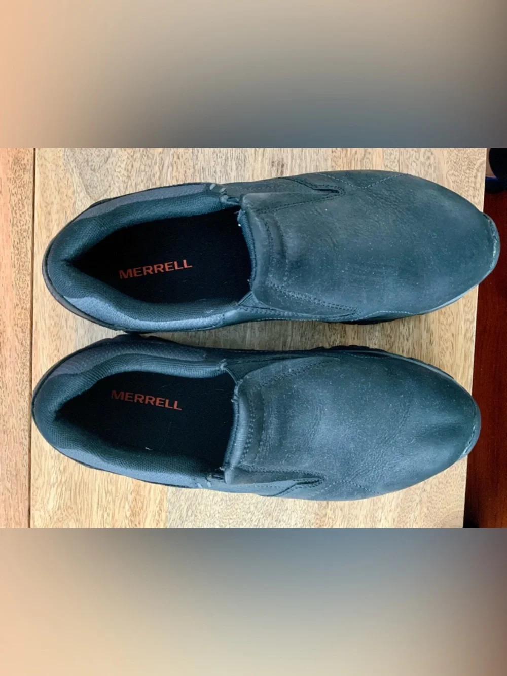 Merrell Men's Black Slip-On Outdoor Loafer - Picture 3 of 4